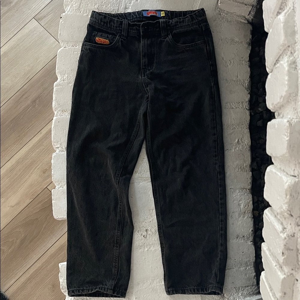 EUC Empyre Shmutz Black Wash Loose Fit Skate Jean - size 27